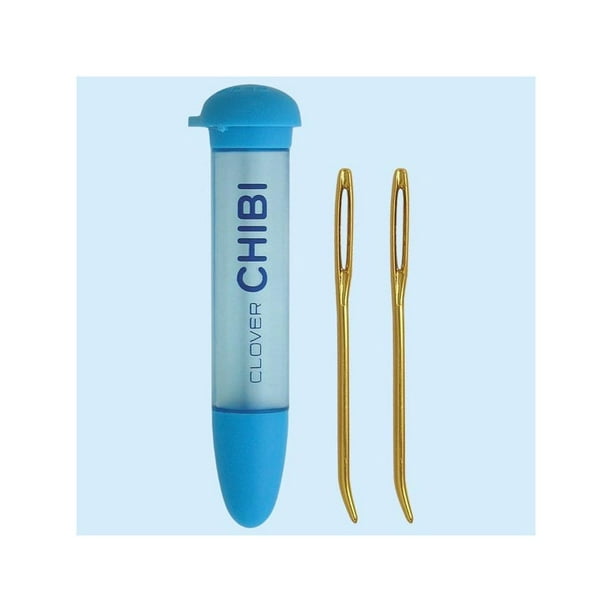 Clover "Chibi" Jumbo Darning Needle Set w Case 2 Pack